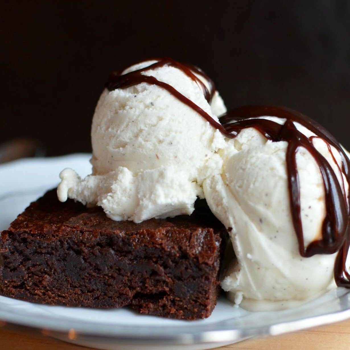 Brownie with Ice-Cream